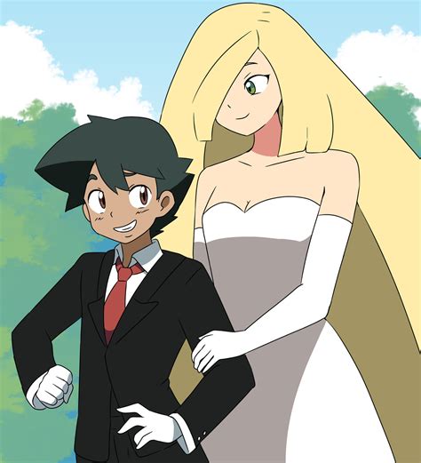 ash x lusamine